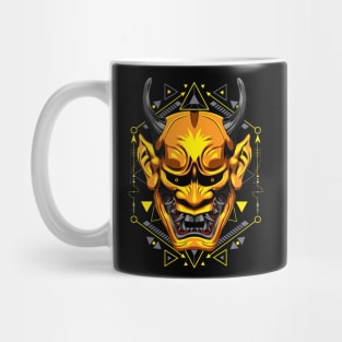 oni japanese japan demon samurai devil Mug